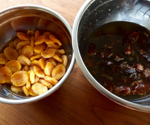 Soaking of Fruits for Fruit paste