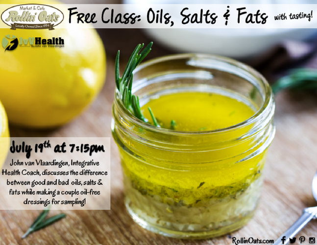 Oils Salt and Fats Flyer