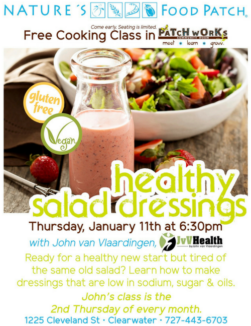 Flyer - Healthy Salad Dressings